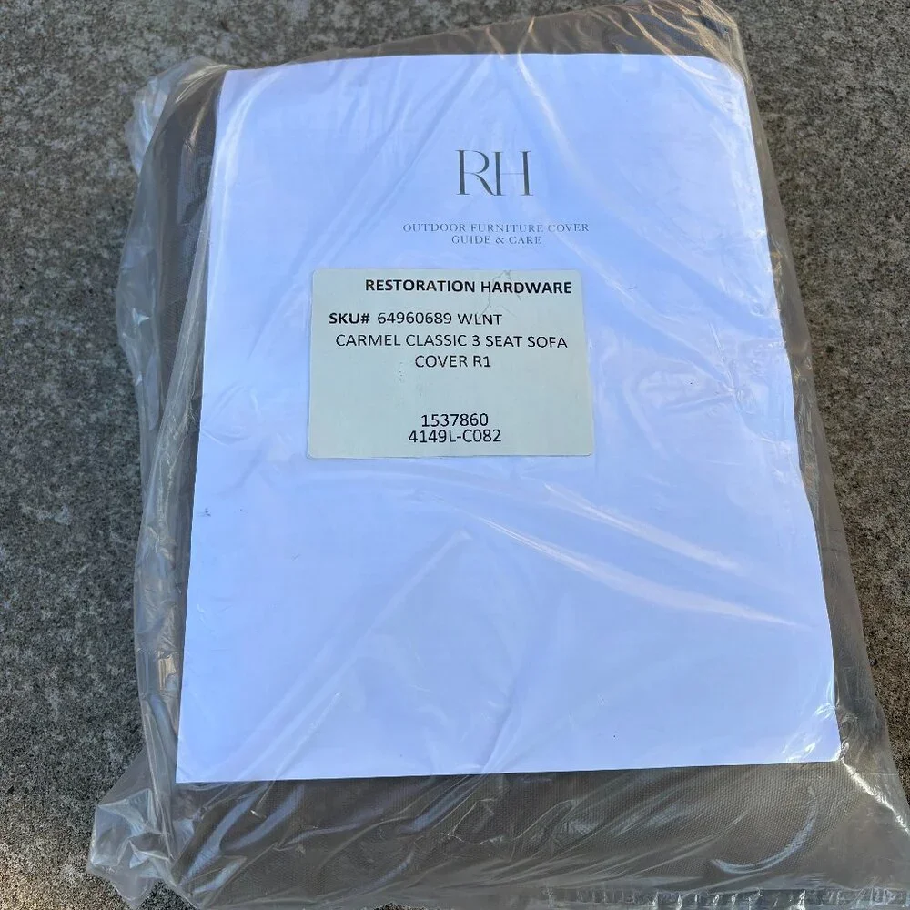 Restoration Hardware Carmel Classic 3-seat Sofa Cover